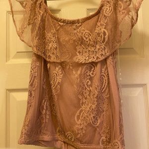 off the shoulder top